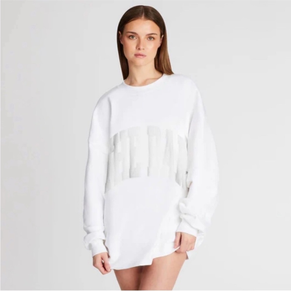 The Bar White Sweatshirt